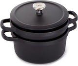 BERGHOFF Grill Pan Graphite Cast Iron 26cm 3950467