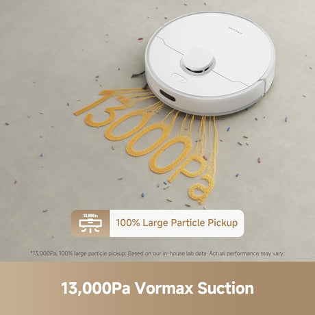 DREAME F10 White Robot Vacuum