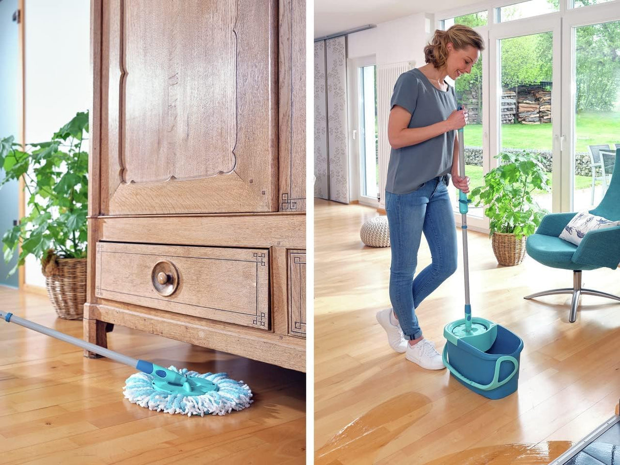 LEIFHEIT 52101 Set Clean Twist Disc Mop Ergo