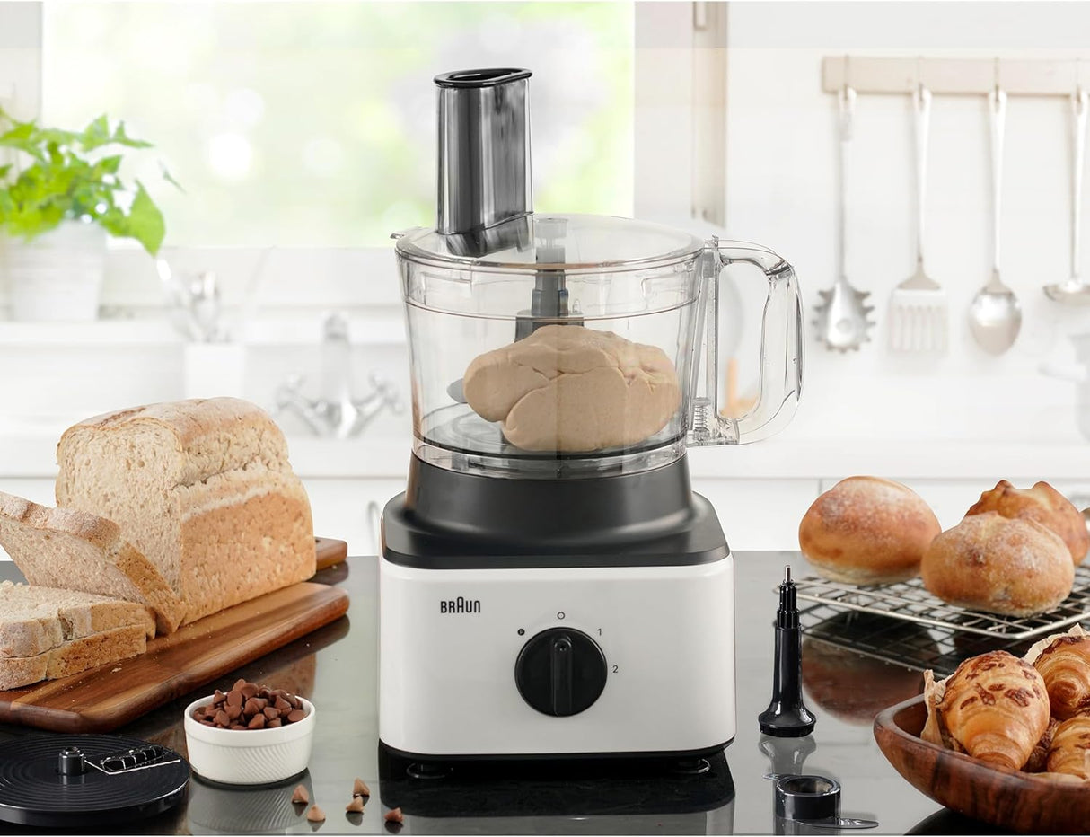 BRAUN PureEase White Food Processor FP0132