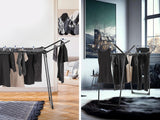 LEIFHEIT 81690 Standing Dryer Pegasus 150 Solid Black