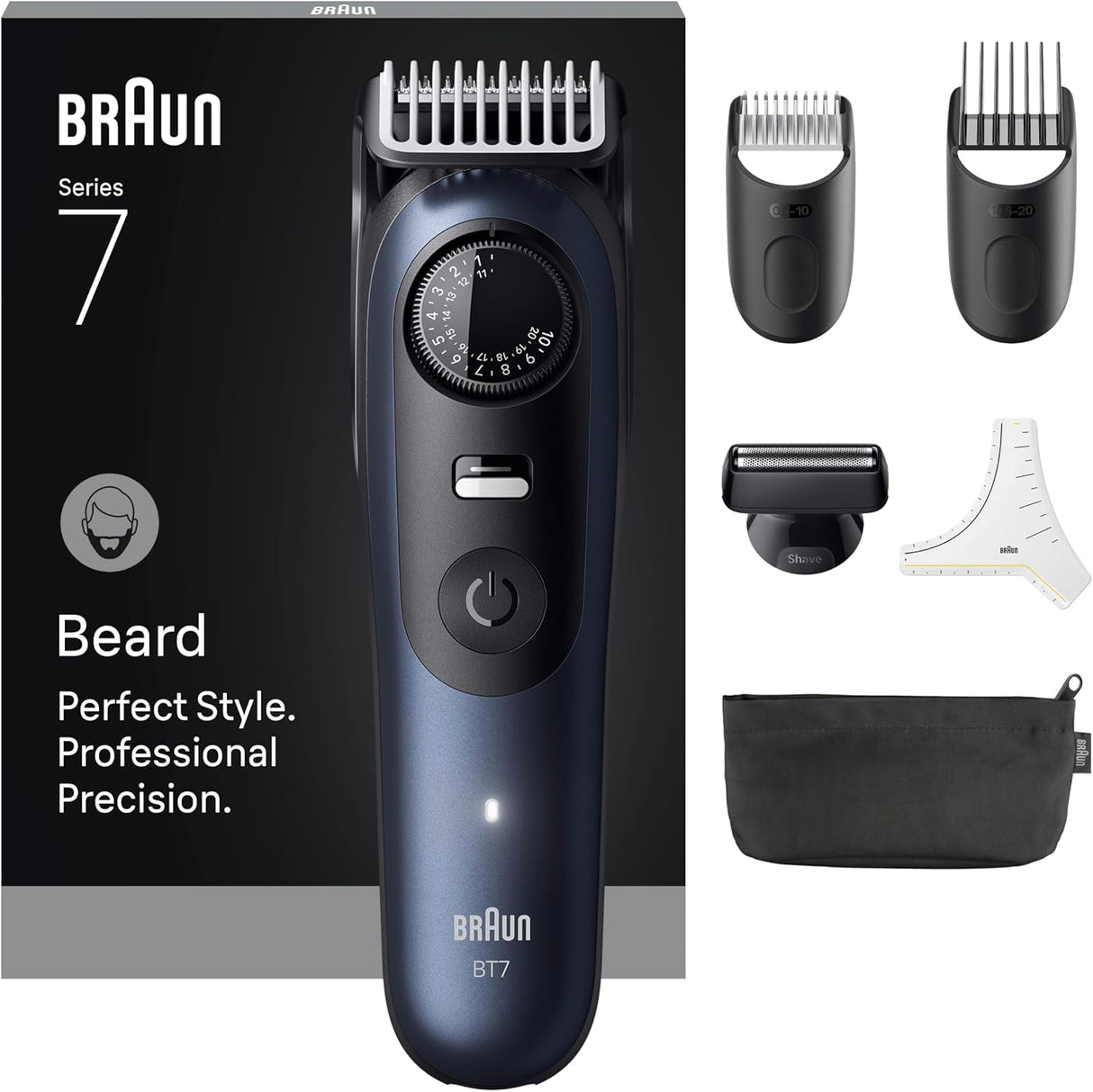 BRAUN Beard Trimmer Series 7 BT7520