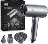 Braun HD4.3 High Performance Hair Dryer BRHD435SDE - Electro Grey