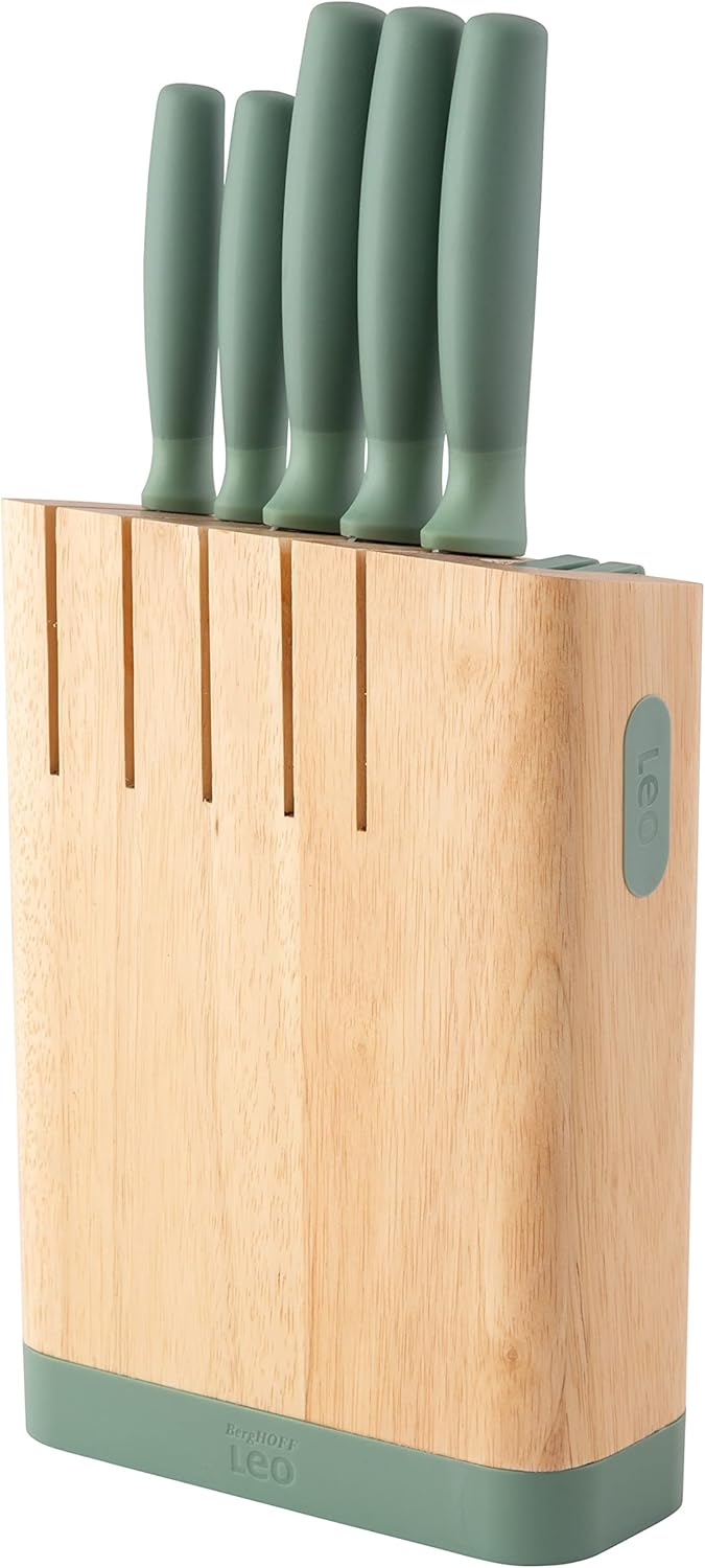 BERGHOFF 6pc Knife Block Set Forest 3950351