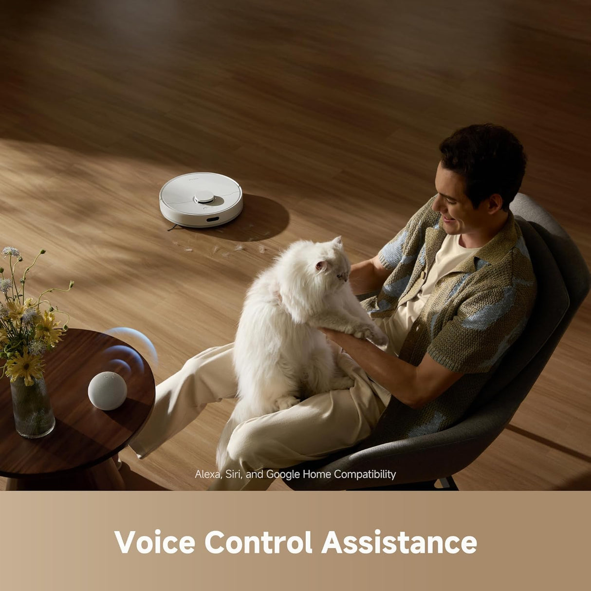 DREAME F10 White Robot Vacuum