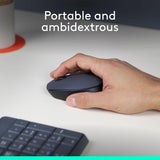 LOGITECH M170 Grey Wireless Mouse 910-004642