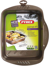 PYREX AS30RR0 Asimetria Rectangular Roaster 30X24 cm