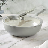 BERGHOFF Covered Wok Balance Moonmist 28cm 3950432