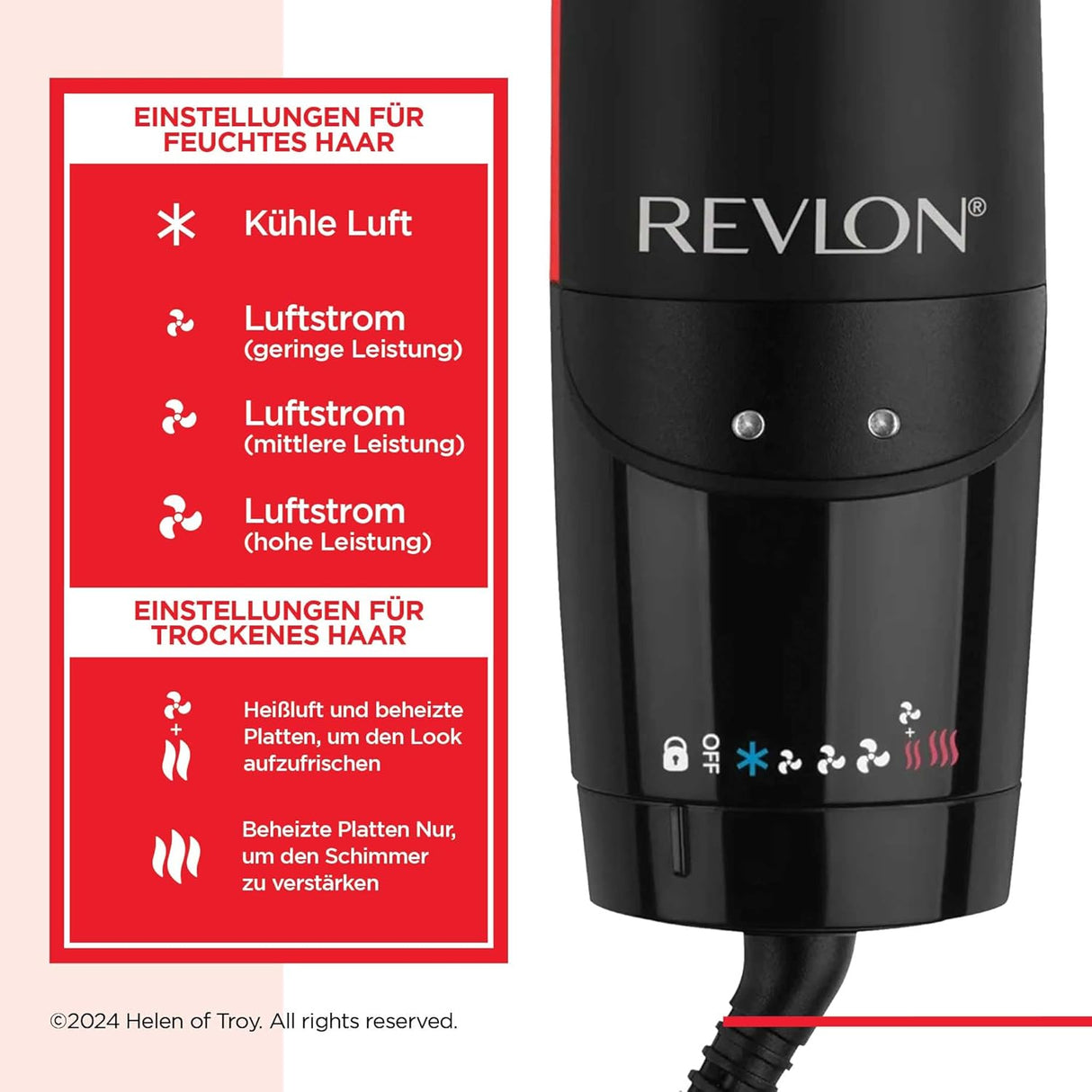 REVLON ONE-STEP AIR STRAIGHT RVDR5330E