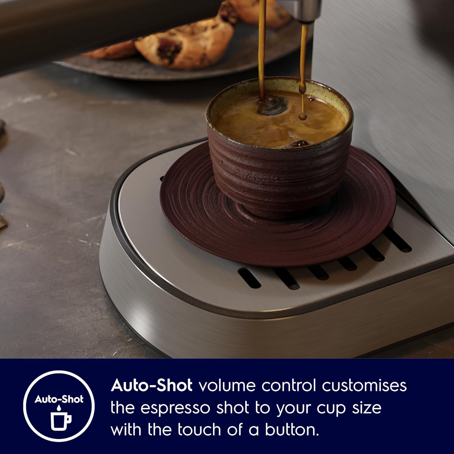 ELECTROLUX 1L Ultimate Taste 500 Espresso Coffee Maker E5EC1-50ST