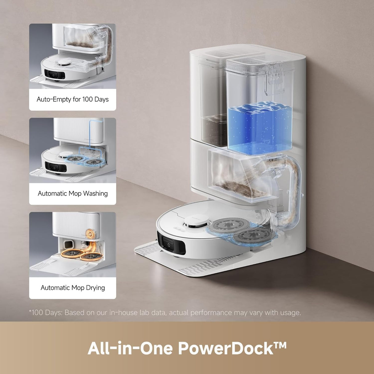 DREAME D20 Ultra White Robot Vacuum