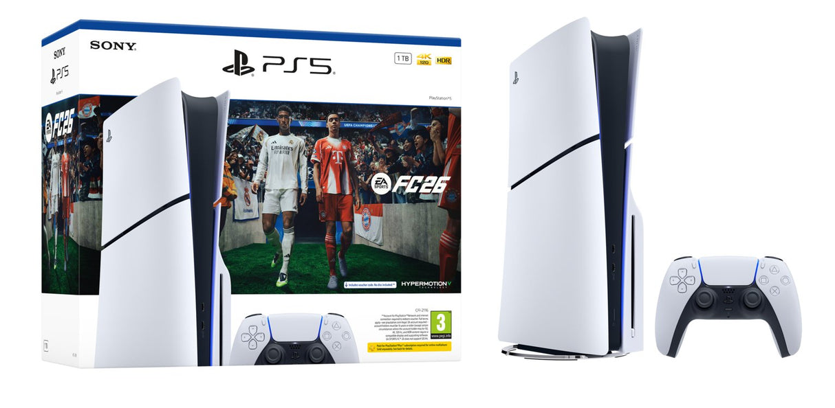 PLAYSTATION PS5 Console & EA Sports FC26 Bundle