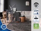 LEIFHEIT 81690 Standing Dryer Pegasus 150 Solid Black