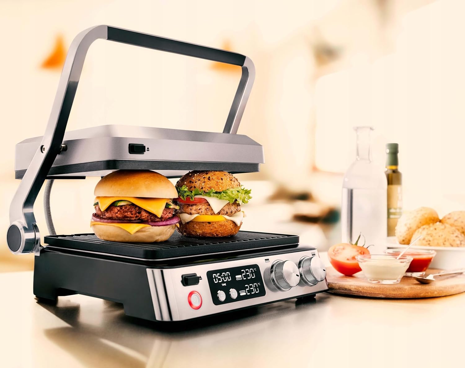 BRAUN MultiGrill 7 Contact grill CG 7040 Black/Stainless