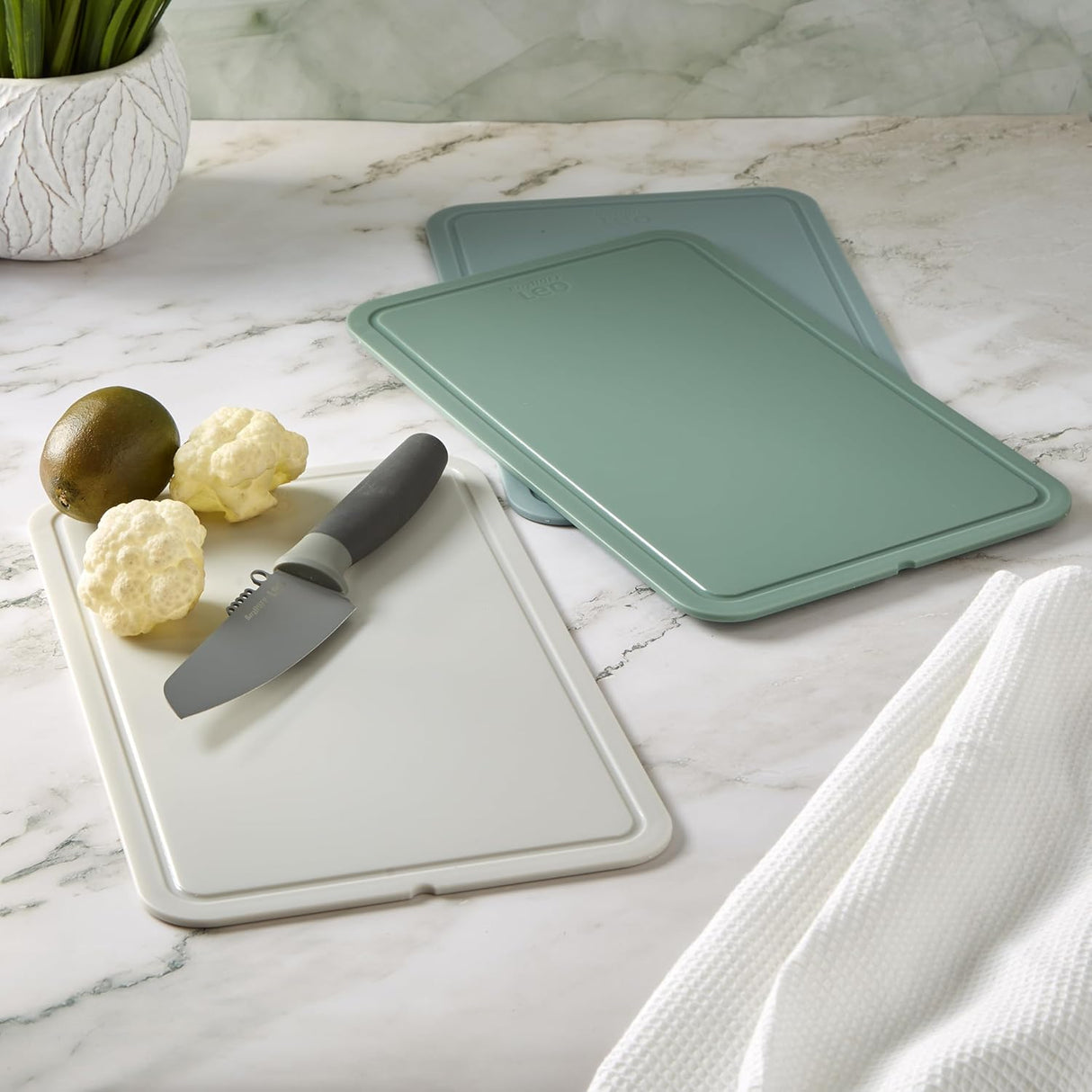 BERGHOFF Set of 3 Cutting Board Spirit - Sage - Slate 3950382