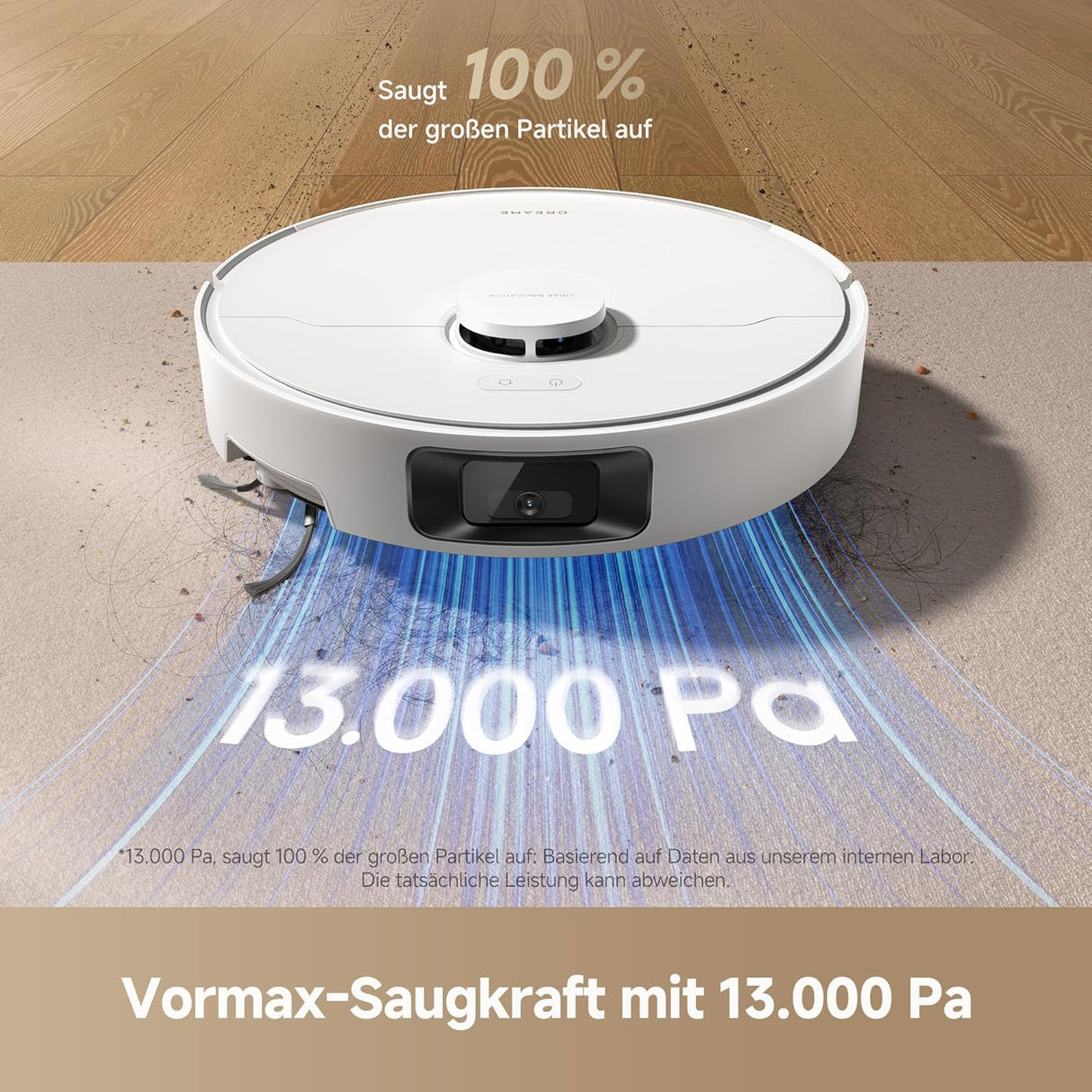 DREAME D20 Plus White Robot Vacuum