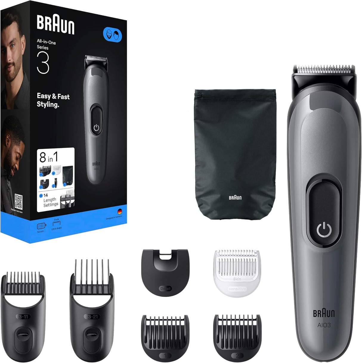 BRAUN All in One Trimmer Serie 3 AIO3540