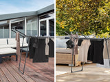 LEIFHEIT 81690 Standing Dryer Pegasus 150 Solid Black