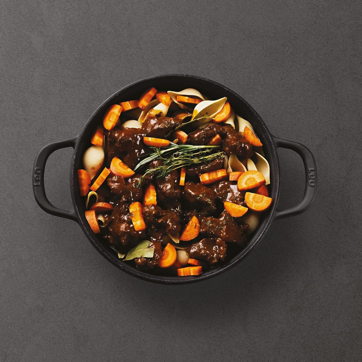 BERGHOFF Covered Stockpot Graphite Cast Iron 26cm 3950466