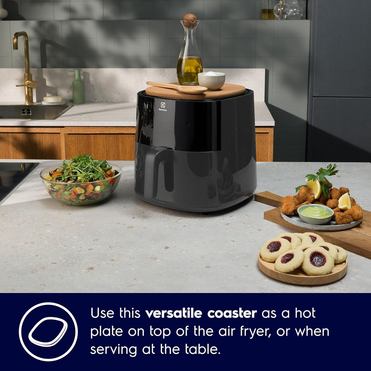 ELECTROLUX 5L Ultimate Taste 500 Air Fryer E5AF1-600P