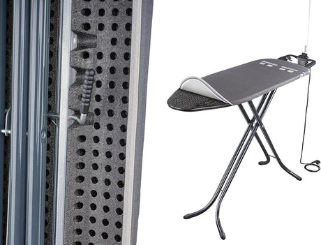 LEIFHEIT 72484 Ironing Board Air Board M Black Plus VDE