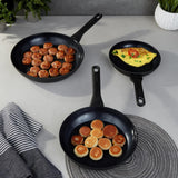 BERGHOFF Set of 3 Frying Pan Non-Stick Helix 1315090