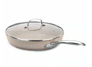 KORKMAZ Granita A1265-1 Frypan with Lid 26 cm