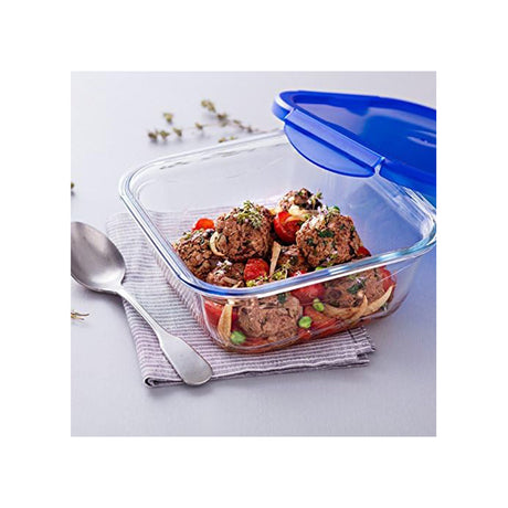 Cook & Go Glass Square dish with lid 286PG00 : Fattal Online Magnet Shop Lebanon