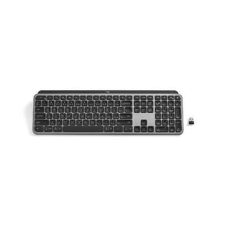 MX Keys Advanced wireless Illuminated Keyboard - Graphite - ARA 920-010088 : Fattal Online Magnet Shop Lebanon