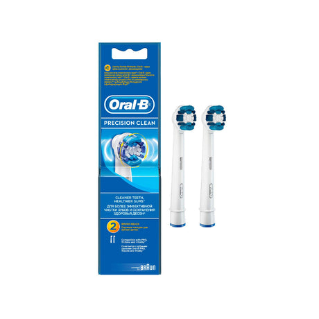 Oral-B Precision Clean Replacement Toothbrush Heads, 2 Heads : Fattal Online Magnet Shop Lebanon