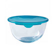 Glass Bowl With Lid 2L 180P