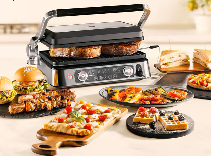 BRAUN MultiGrill 9 Pro Contact grill CG 9167 Black/Stainless steel