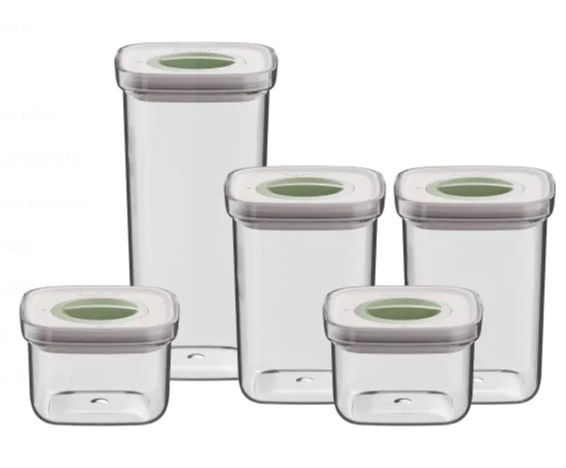 BERGHOFF 5-pc Set Smart Seal Food Container 3950665