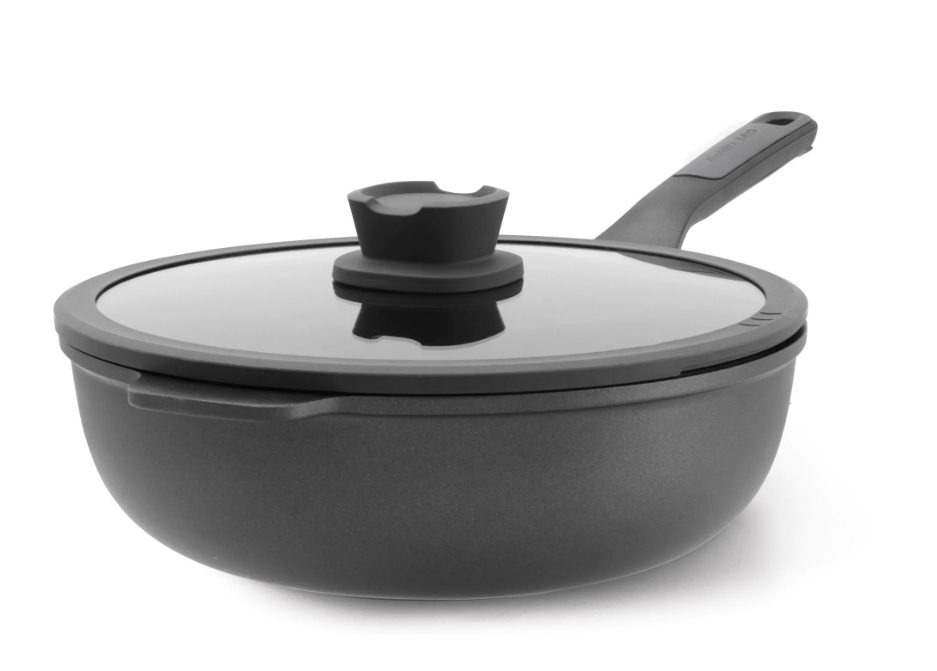 BERGHOFF Wok with Lid Non-Stick Stone+ 28 cm 3950596