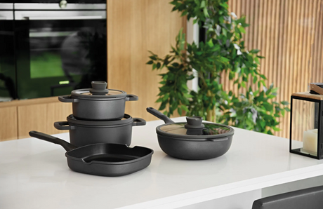 BERGHOFF Wok with Lid Non-Stick Stone+ 28 cm 3950596