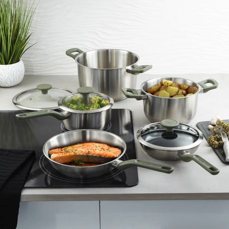 BERGHOFF 8-pc Cookware Set Bolt 3950637