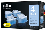 Braun Clean & Renew refill cartridges CCR - 4 Pack