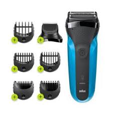 BRAUN Black & Blue Electric Shaver Series 310BT
