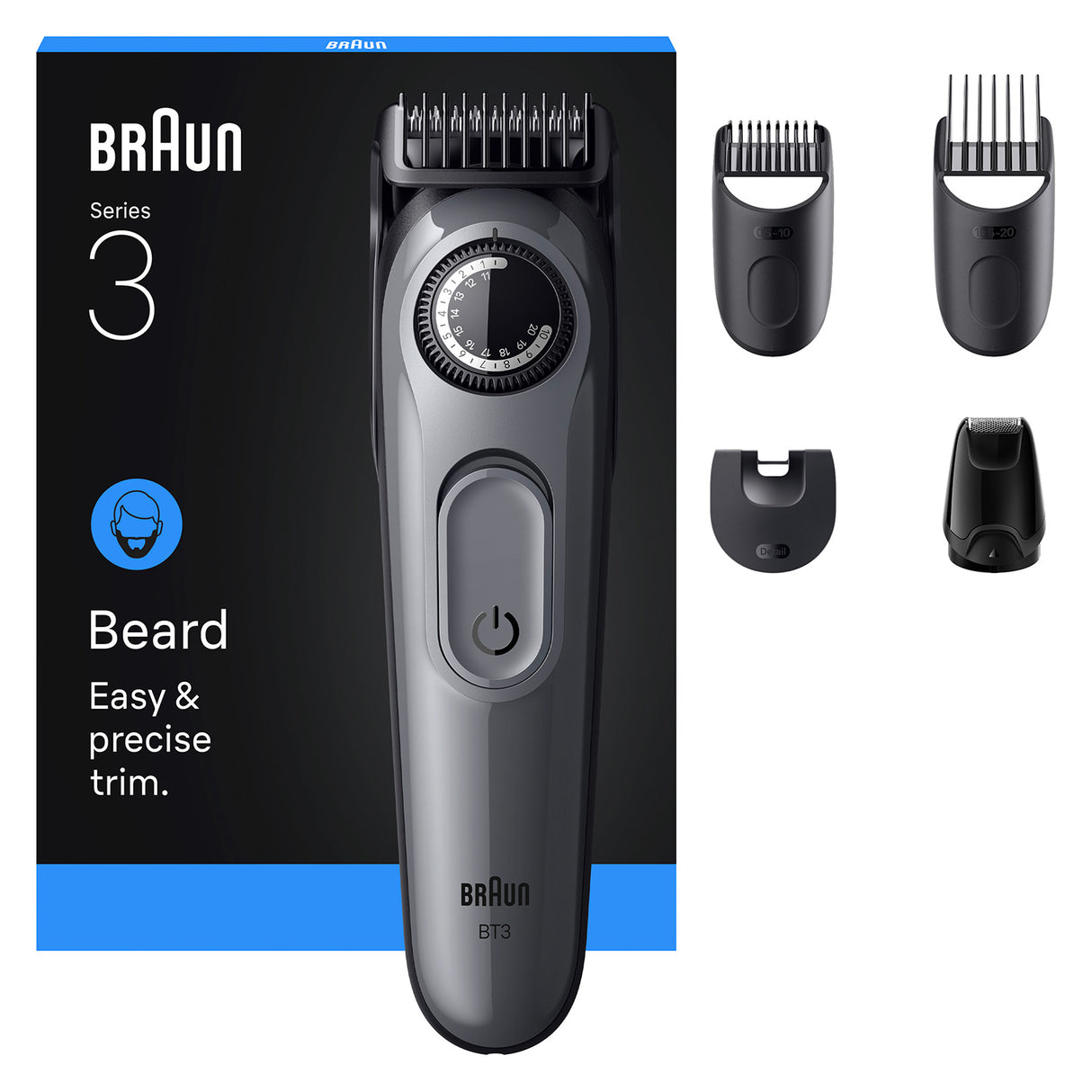 BRAUN Beard Trimmer Series 3 BT3560