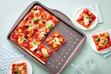 AS37BZ0 Rectangular Pizza Pan 37x29 cm Asimetria : Fattal Online Magnet Shop Lebanon