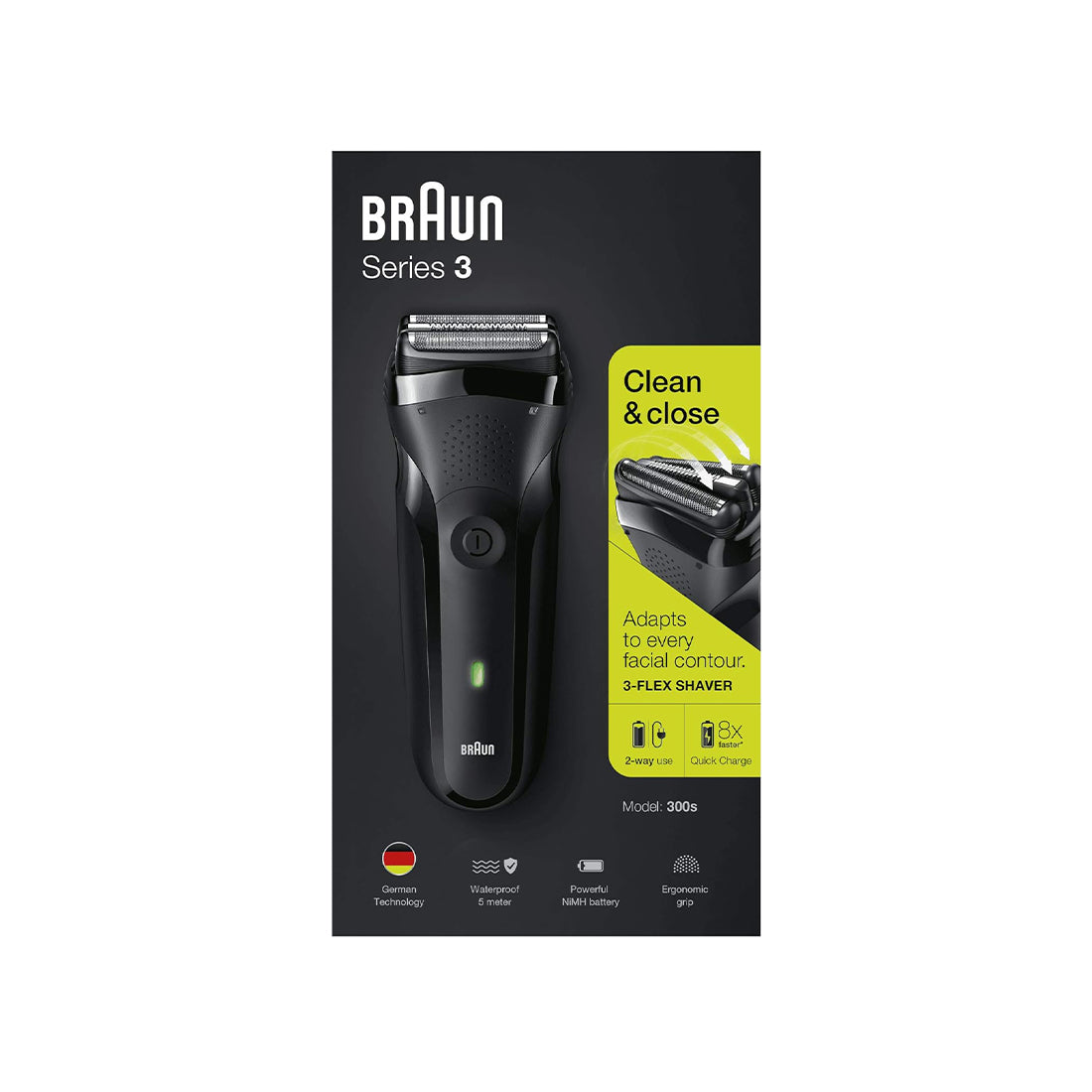 Shaver 300 Black