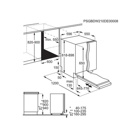 Built-In Dishwasher KESC8300L : Fattal Online Magnet Shop Lebanon