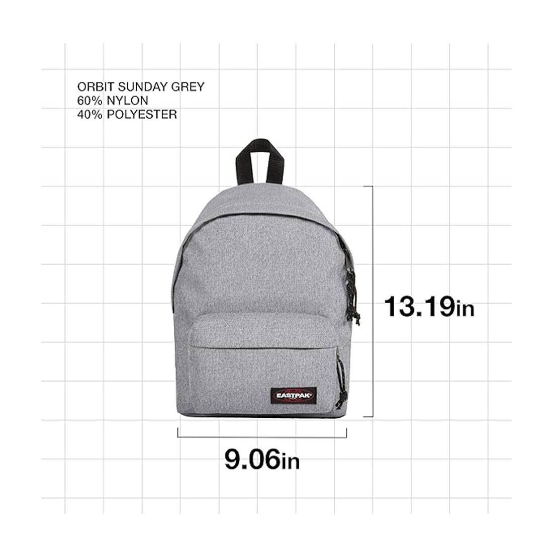 EASTPAK Orbit Sunday Grey EK43363 MAGNET SHOP