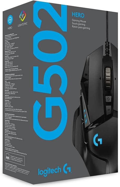 G502 HERO High Perf. Gaming mouse 910-005471 : Fattal Online Magnet Shop Lebanon