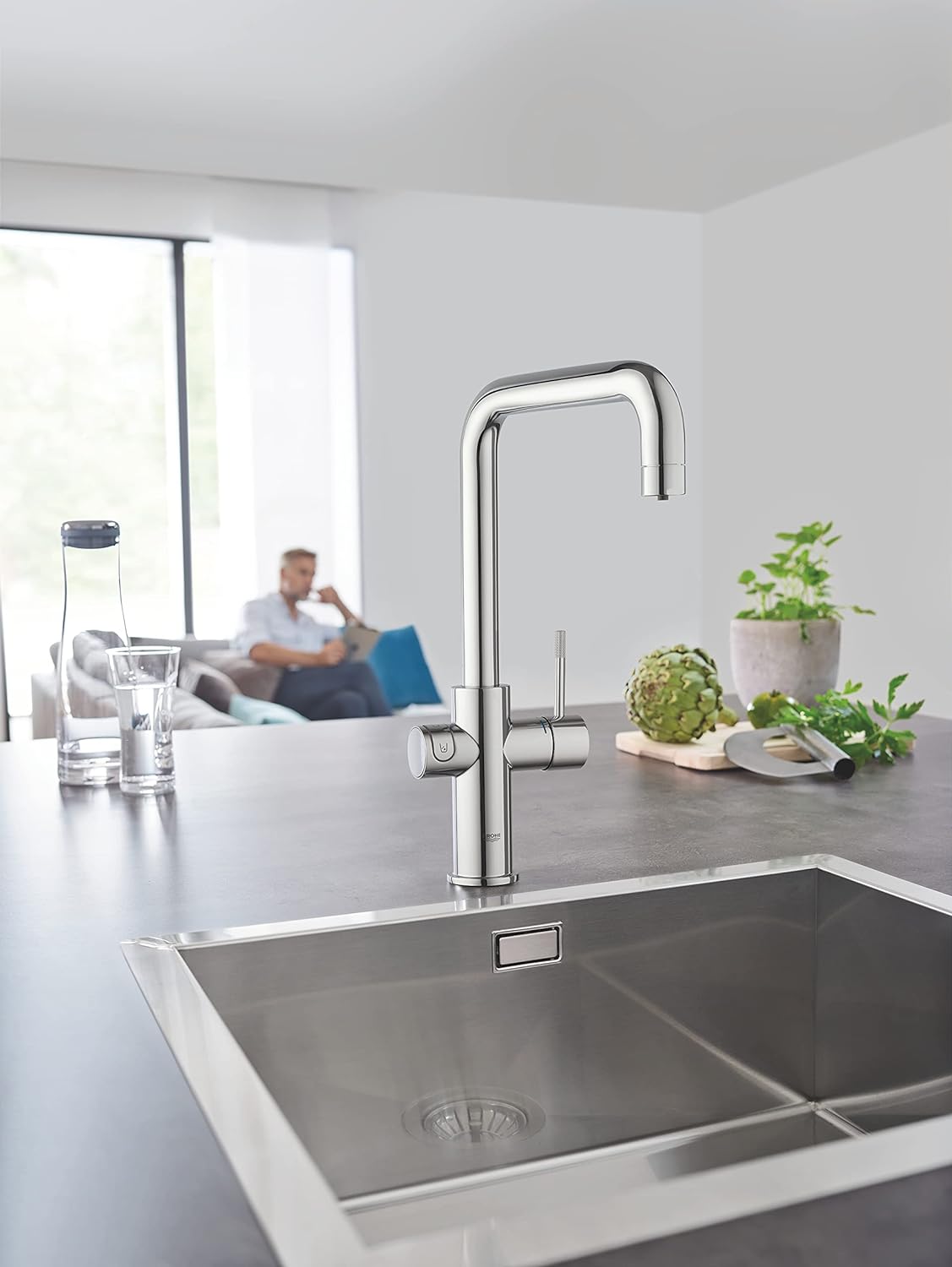 GROHE BLUE HOME OHM SINK U-SPOUT EU 31456000 : Fattal Online Magnet Shop Lebanon