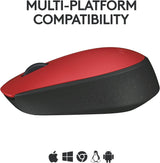 M171 Wireless Mouse RED 910-004641 : Fattal Online Magnet Shop Lebanon