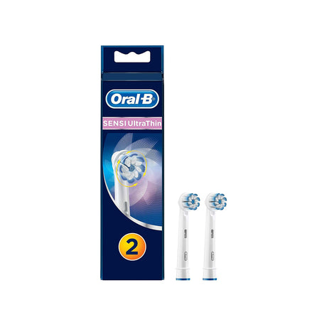 Oral-B EB60-2 Sensi Ultra Thin Replacement Toothbrush Heads - Pack of 2 : Fattal Online Magnet Shop Lebanon