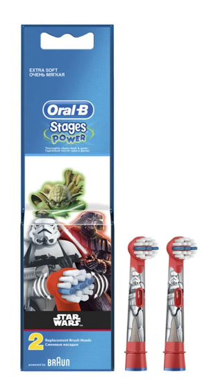 Oral-B Star Wars Power Kids Replacement Heads EB10-2K